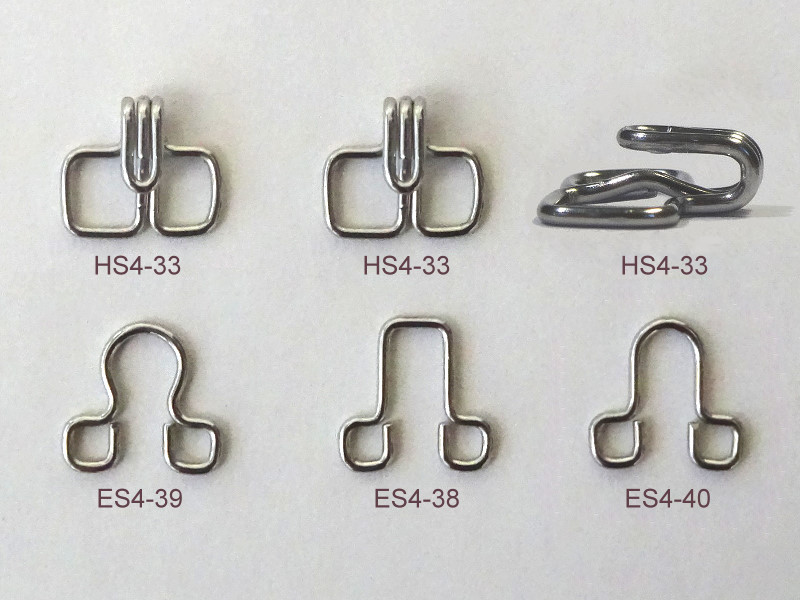 DA YUAN manufacturing bra hook & eye, Bra Hook and Eye Fittings